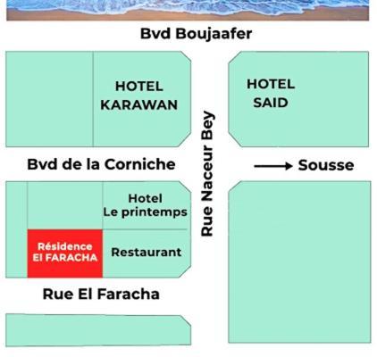 Residence Elfaracha Sousse Exterior foto